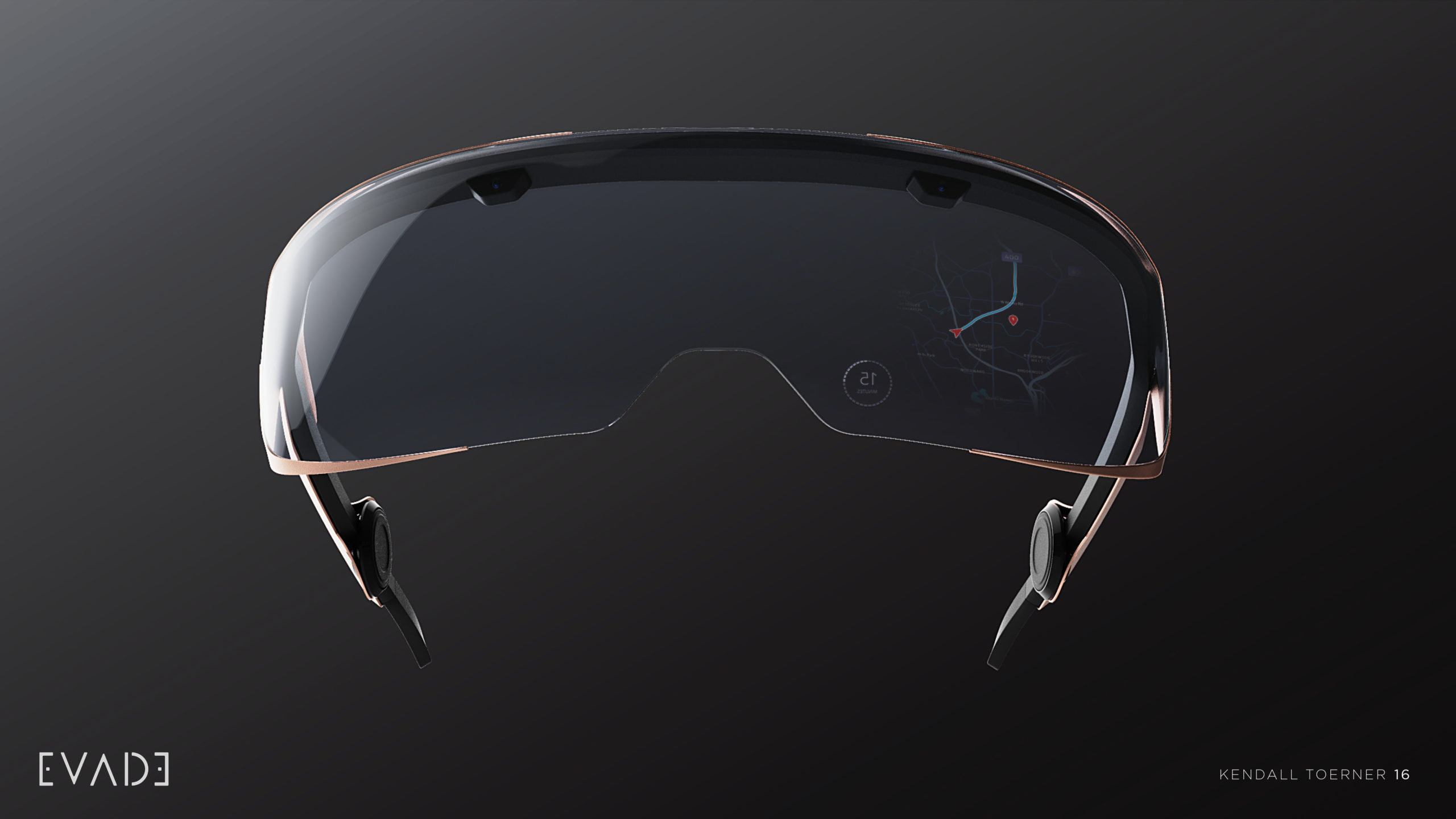 Evade wearable display concept